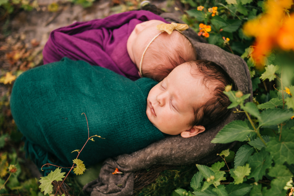 outdoor twins newborn photographer fort myers florida